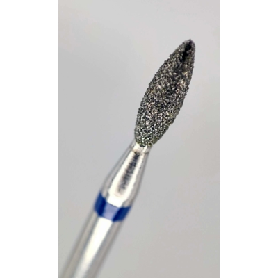 Gyémánt csiszolófej, Lángnyelv, Közepes, 2,3 mm