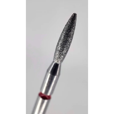 Gyémánt csiszolófej, Lángnyelv, Finom, 2,1 mm