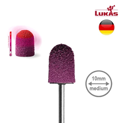 Thermo csiszolósapka, kerek, közepes, 10 mm (10 db/csomag)