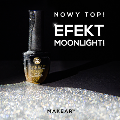 MAKEAR Top Moonlight efekt 8ml (no wipe) fedőlakk
