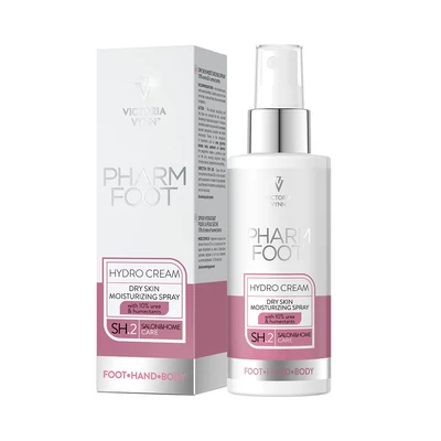 HYDRO CREAM -Száraz bőr hidratáló spray 10% urea tartalommal, 150 ml