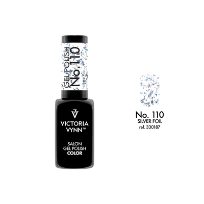 Victoria Vynn Gel Polish 110 Silver Foil 8 ml Victoria Vynn Gel Polish 110 Silver Foil 8 ml