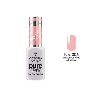 PURE CREAMY HYBRID 006 Graceful Pink 8 ml