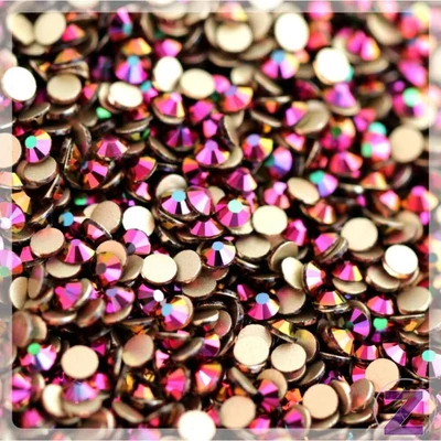 Zodiac strasszkő metallic rainbow