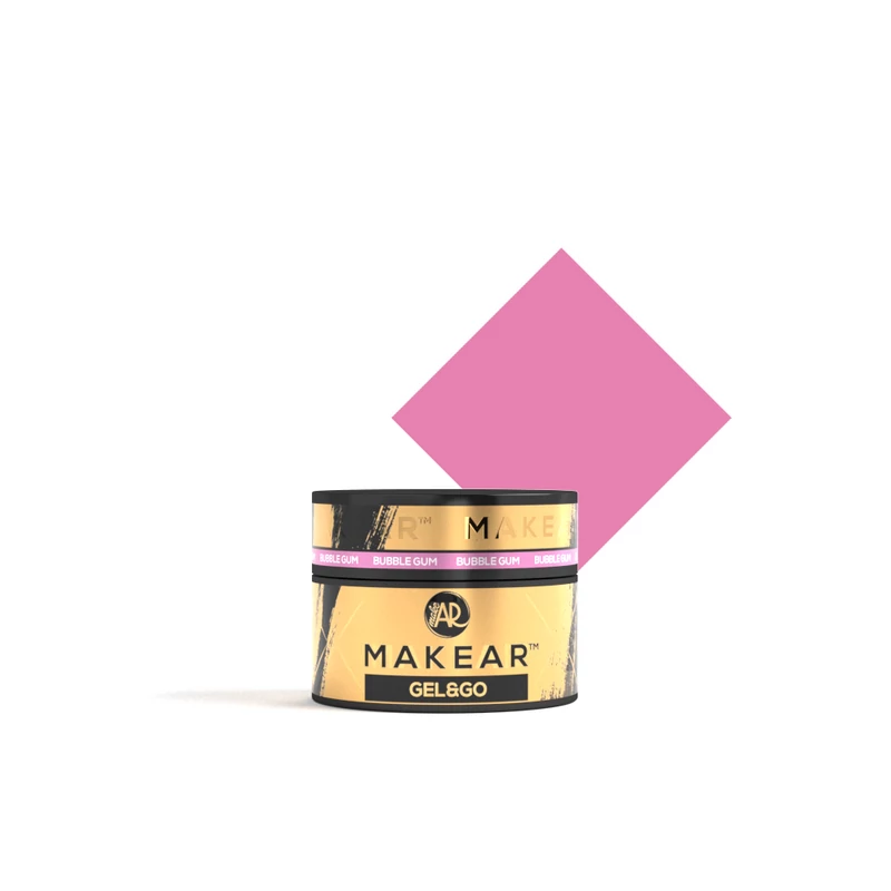 MAKEAR Gel&Go építőzselé, GG01, Bubble Gum , 15 ml