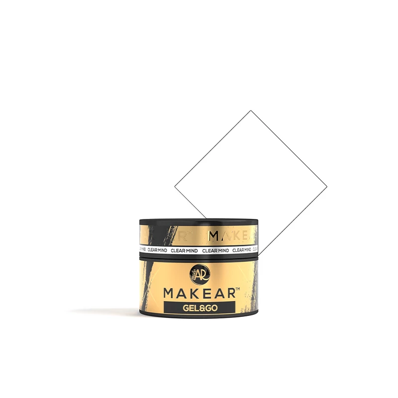 MAKEAR Gel&Go építőzselé, GG07, Clear Mind , 15 ml