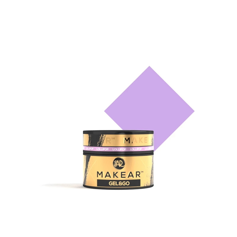MAKEAR Gel&Go építőzselé, GG03, Lollipop , 15 ml