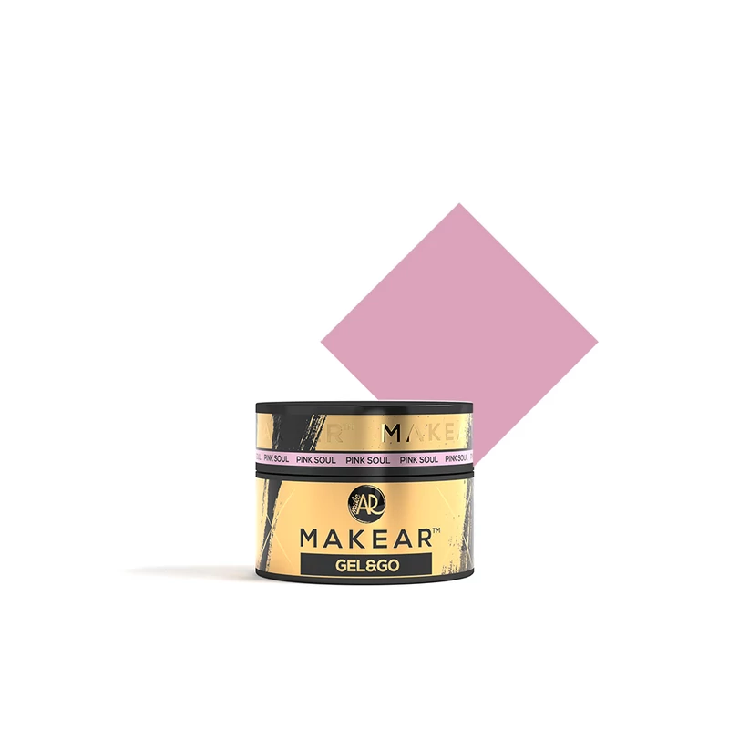 MAKEAR Gel&Go építőzselé, GG09, Pink Soul , 15 ml