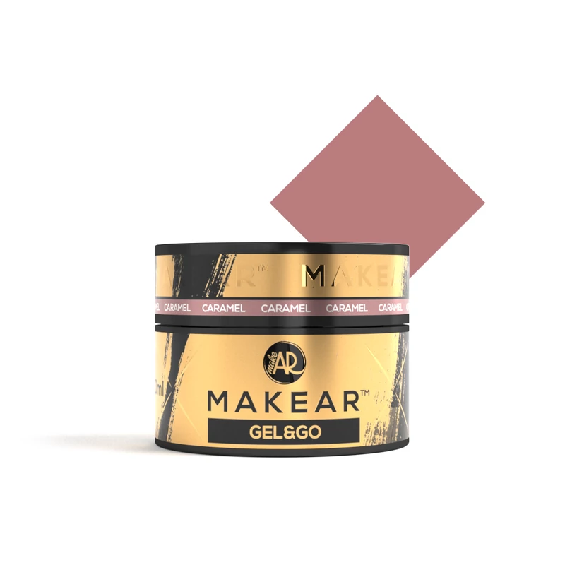 MAKEAR Gel&Go építőzselé, GG01, Caramel , 50 ml