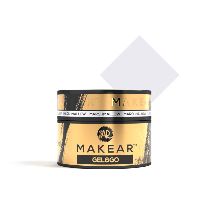 MAKEAR Gel&Go építőzselé, GG02, Marshmallow , 50 ml