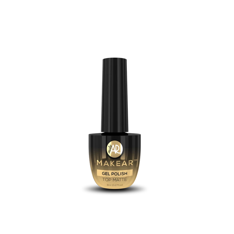 MAKEAR Top No Wipe - VELVET MATTE 8ml fedőlakk