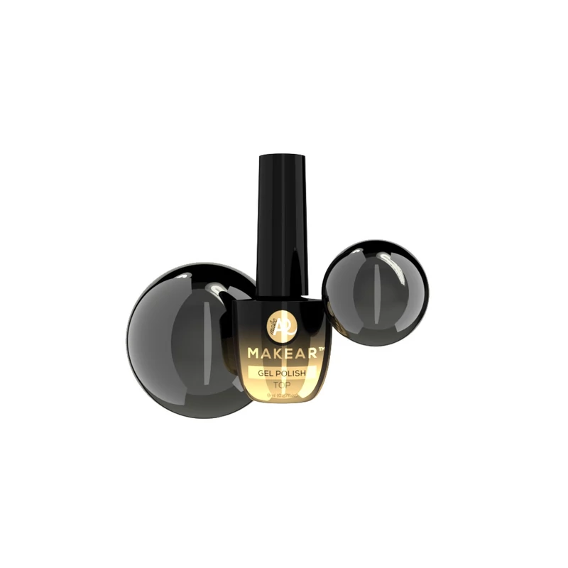 MAKEAR Top No Wipe - Perfect Gloss 8ml fedőlakk