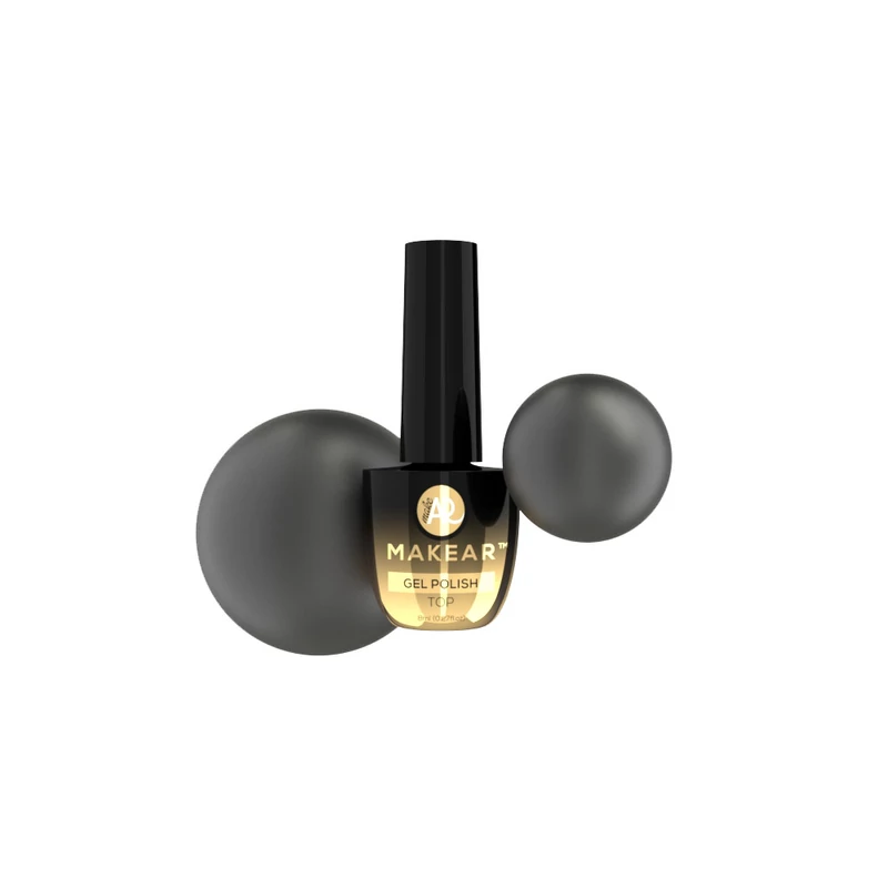 MAKEAR Top No Wipe - Perfect Matte 8ml fedőlakk