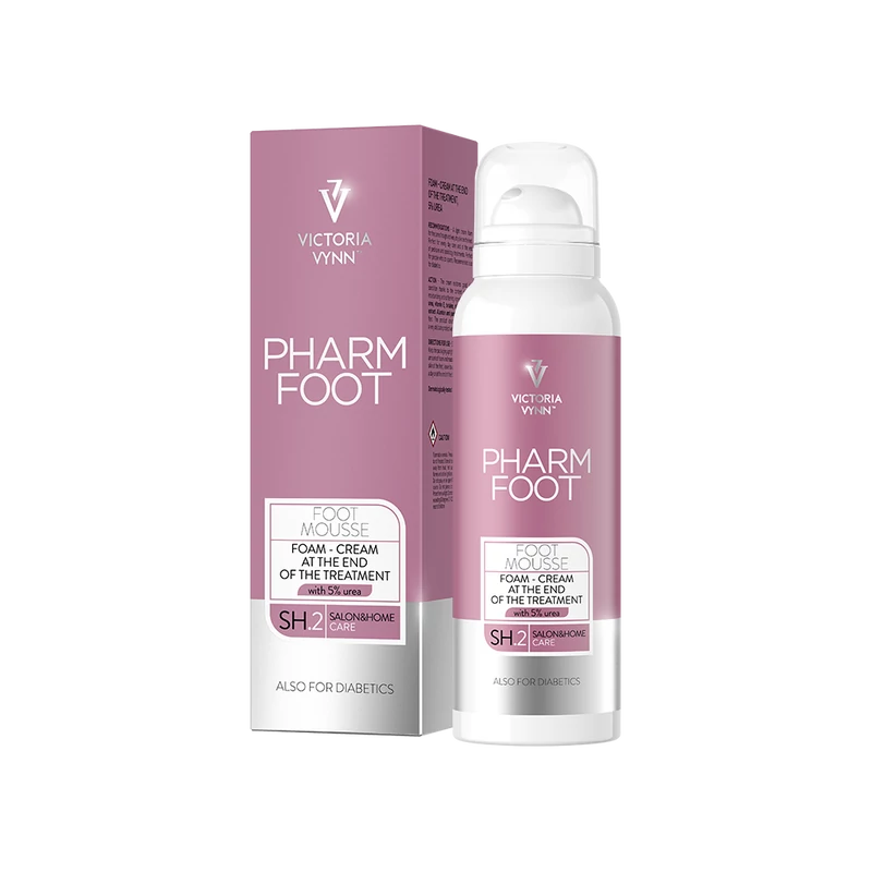 FOOT MOUSSE - Lágyító krémhab 5% urea tartalommal - 125 ml