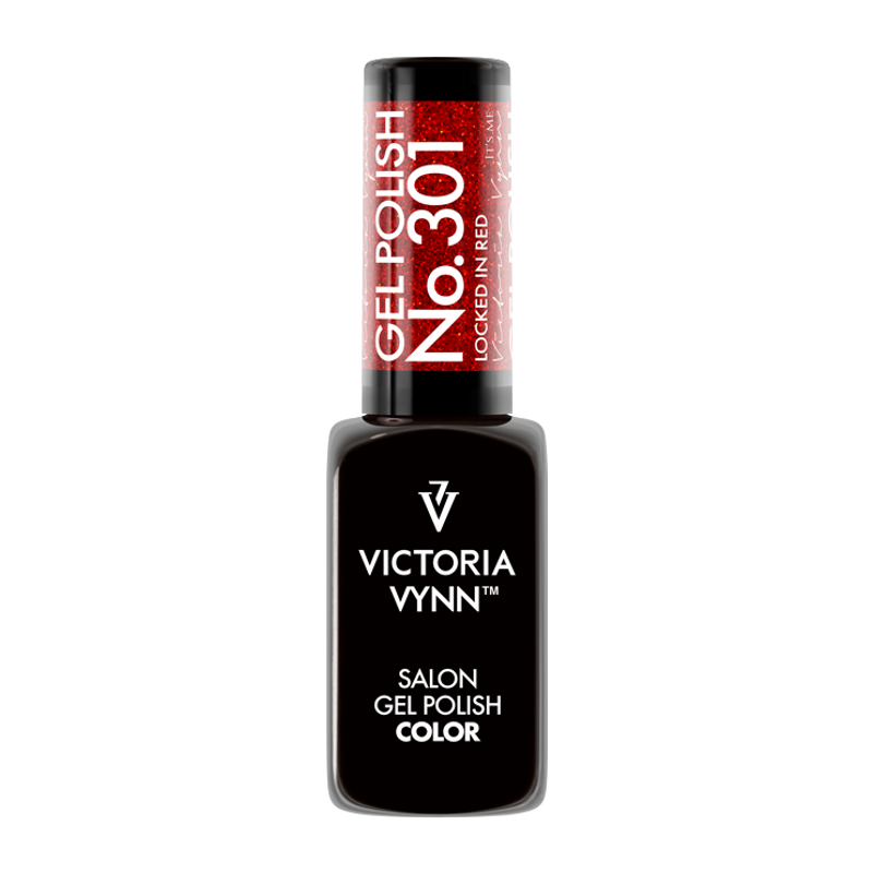 GEL POLISH 301 Locked in Red 8 ml
