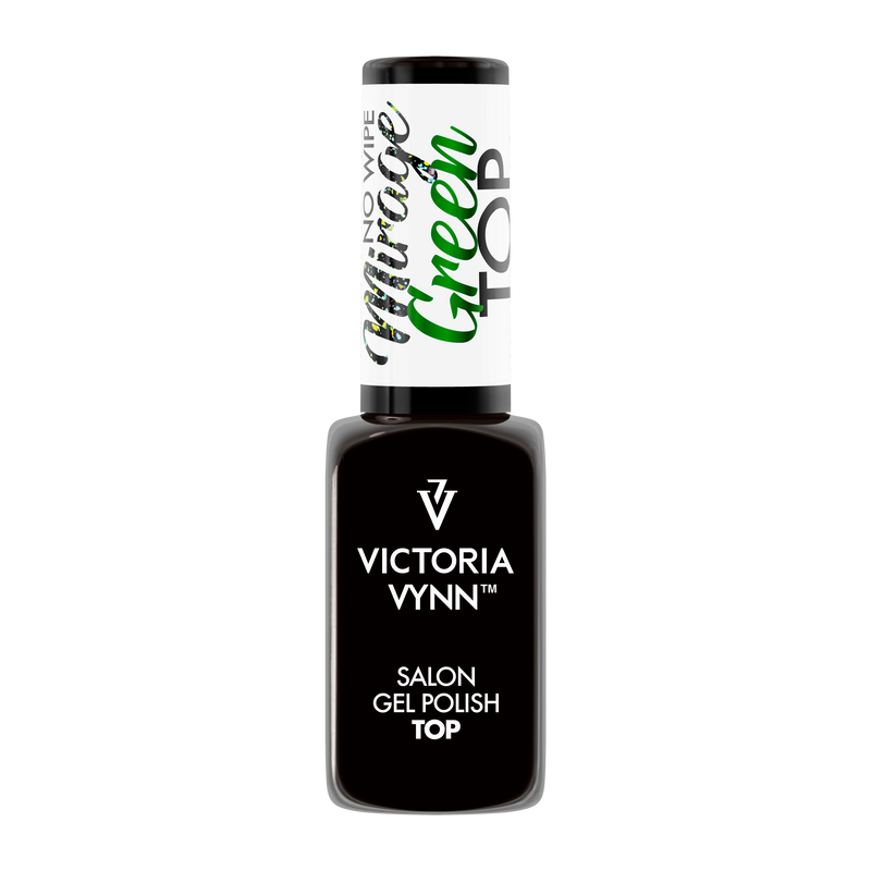 Gel Polish Top Green Mirage no wipe 8ml