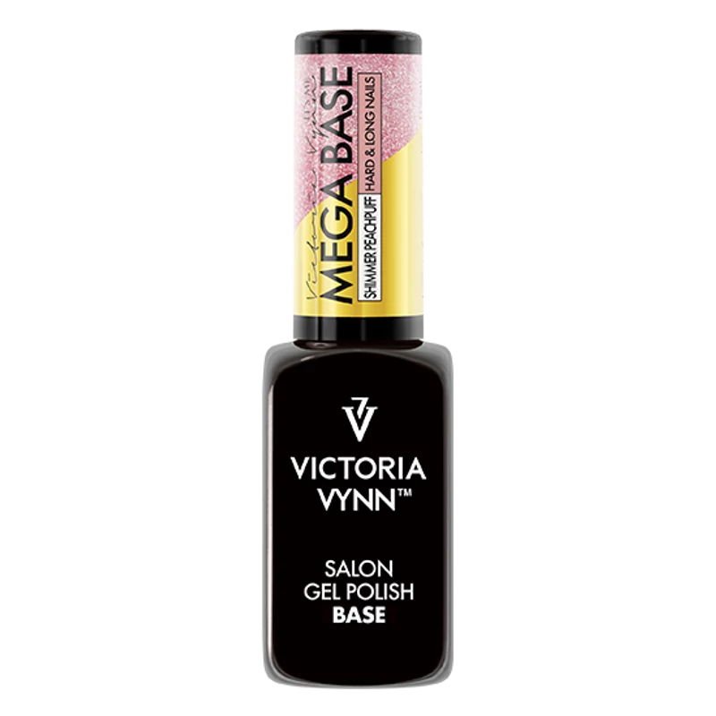 Victoria Vynn Gel Polish Mega Base Shimmer Peachpuff, 8ml