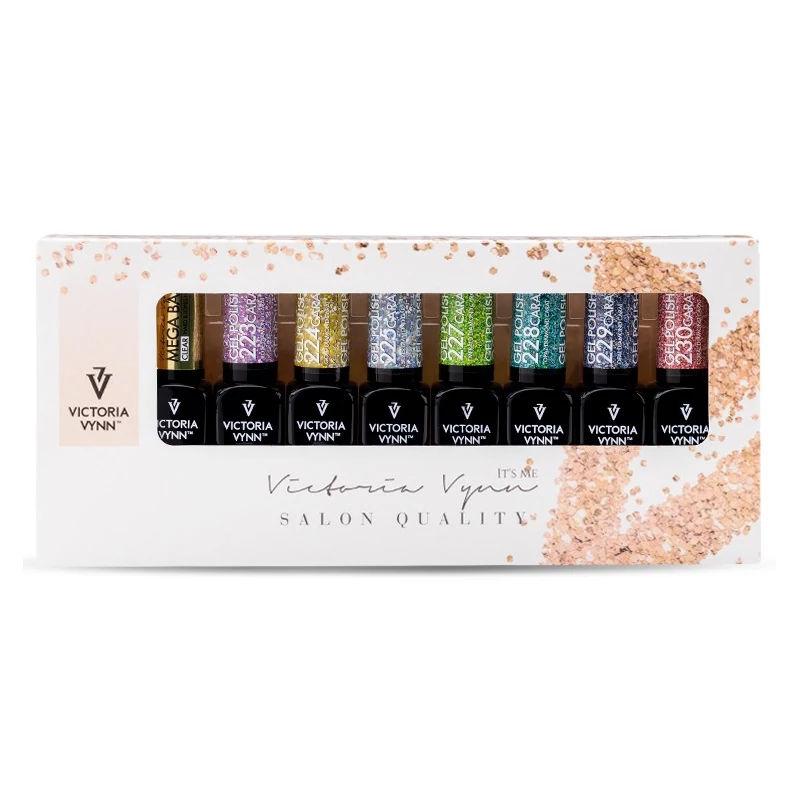 Victoria Vynn 8 db-os GEL POLISH 10 CARAT COLLECTION/MB csomag 8 ml