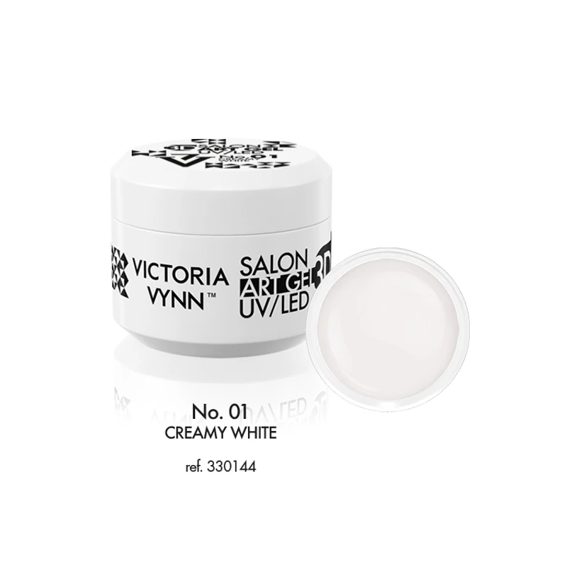 Art Gel 3D UV/LED 01 Creamy White