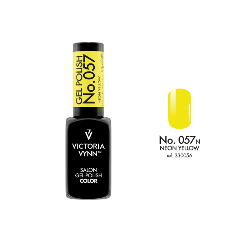 Gel Polish 057 Neon Yellow 8 ml