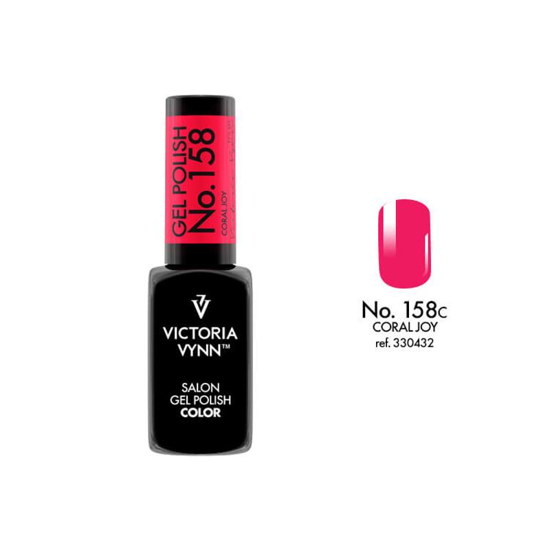 Gel Polish 158 Coral Joy 8 ml
