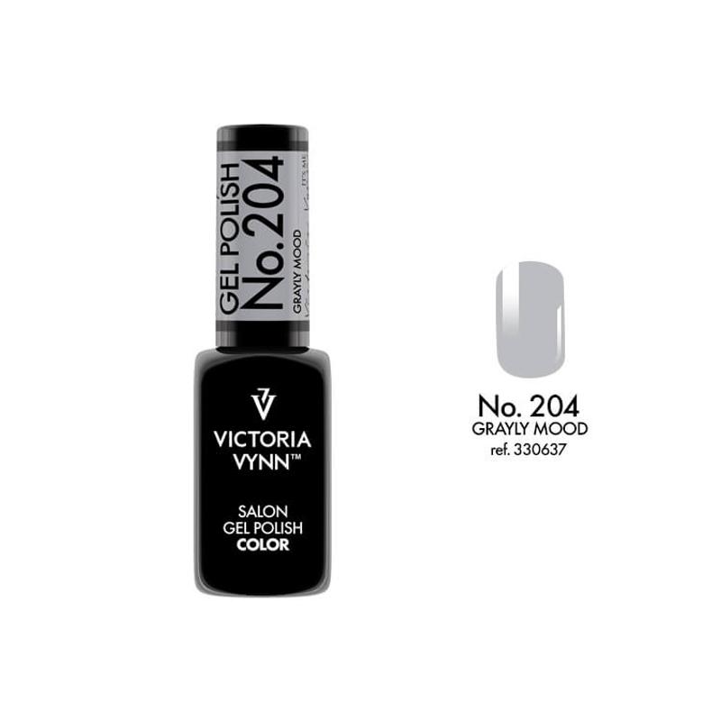 Gel Polish 204 Grayly Mood 8 ml