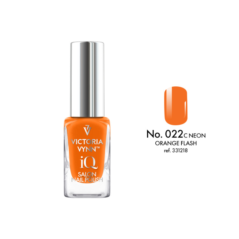 IQ Nail Polish 022 Orange Flash 9 ml