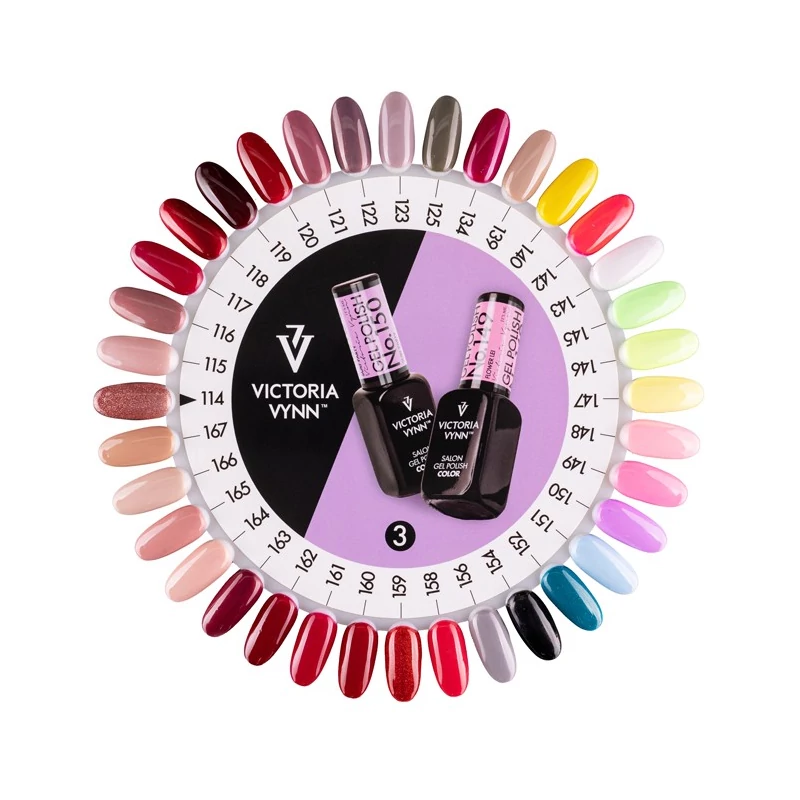 Színpaletta Gel Polish 03 "114-167"