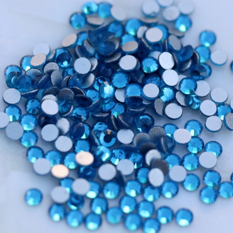 Zodiac strasszkő carebbean blue SS8