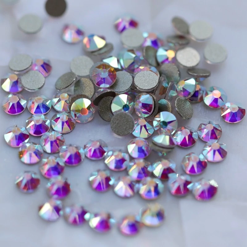 Zodiac strasszkő crystal AB SS16
