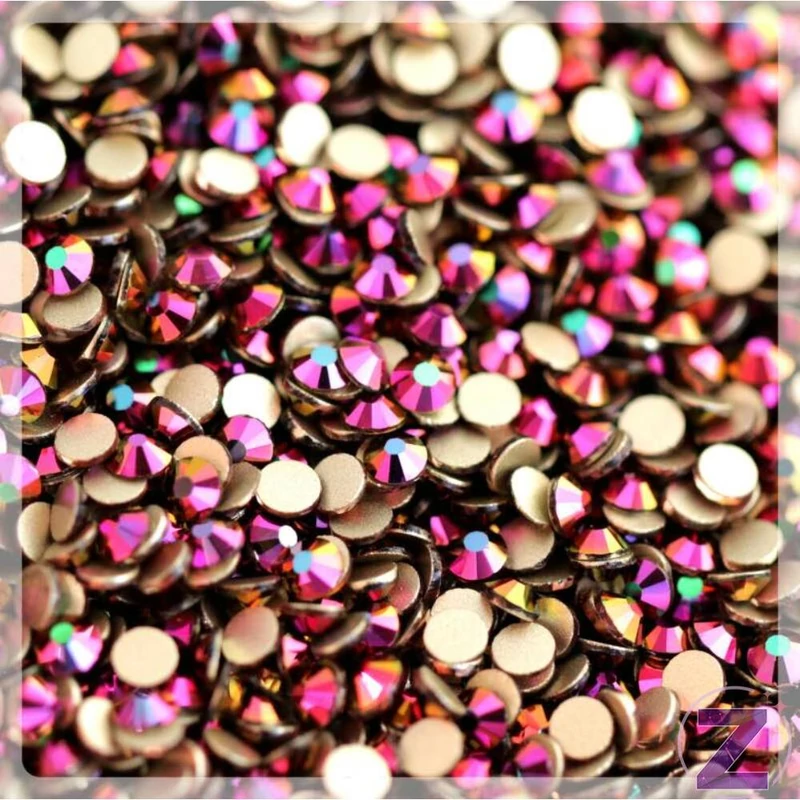 Zodiac strasszkő metallic rainbow