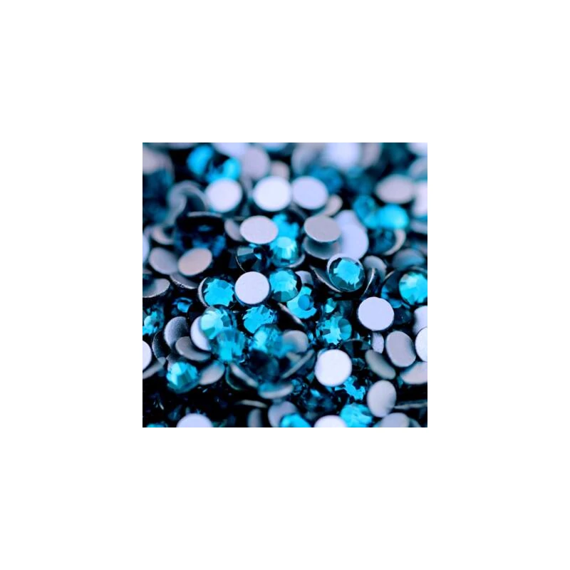 Zodiac strasszkő zircon blue, peacock blue
